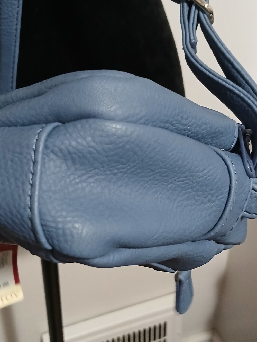 Koltov Crossbody/Shoulder Purse Blue Tan Interior New With Tag - Picture 8 of 13